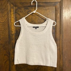 Lulu’s Crochet Knit Cropped Tank
